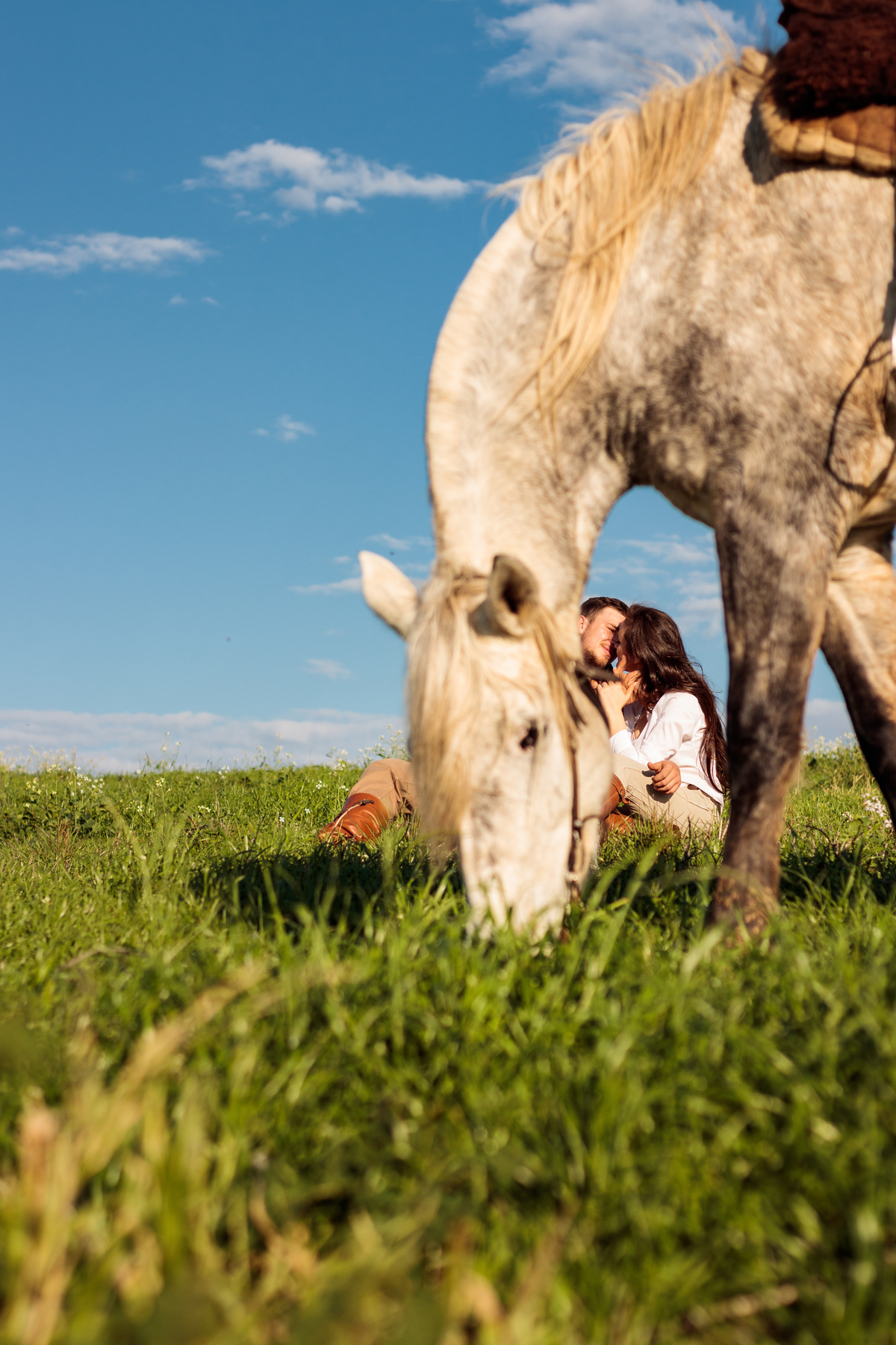 Book Rural Fotografia de casal Ensaio fotográfico de casal com cavalo em Soledade RS com a fotógrafa Vanessa Cristina Fotografia