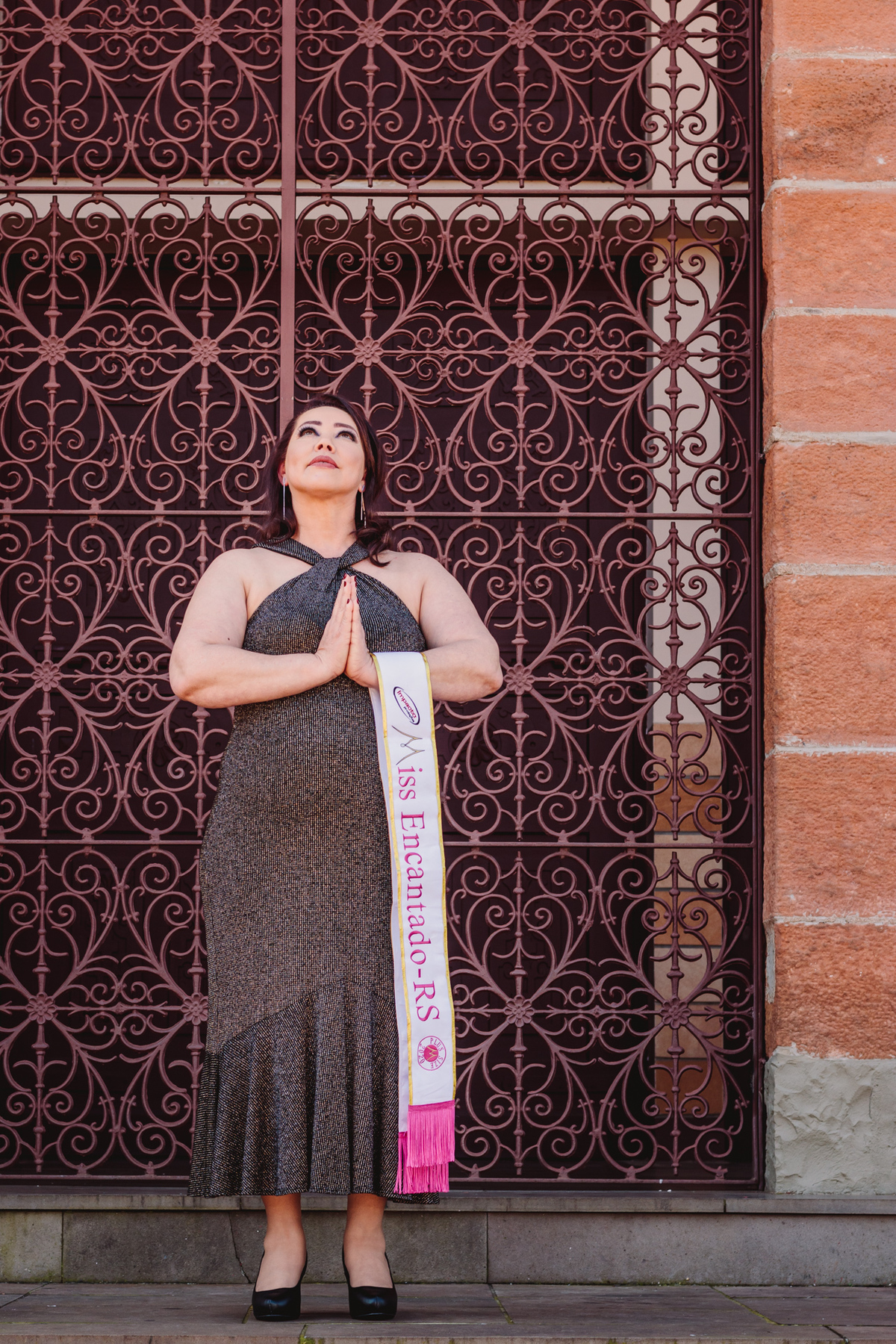 Fotografia Gratidão Miss Encantado RS Plus Size 2020 Igreja Matriz São Pedro de Encantado - Fotógrafa Vanessa Cristina Fotografia