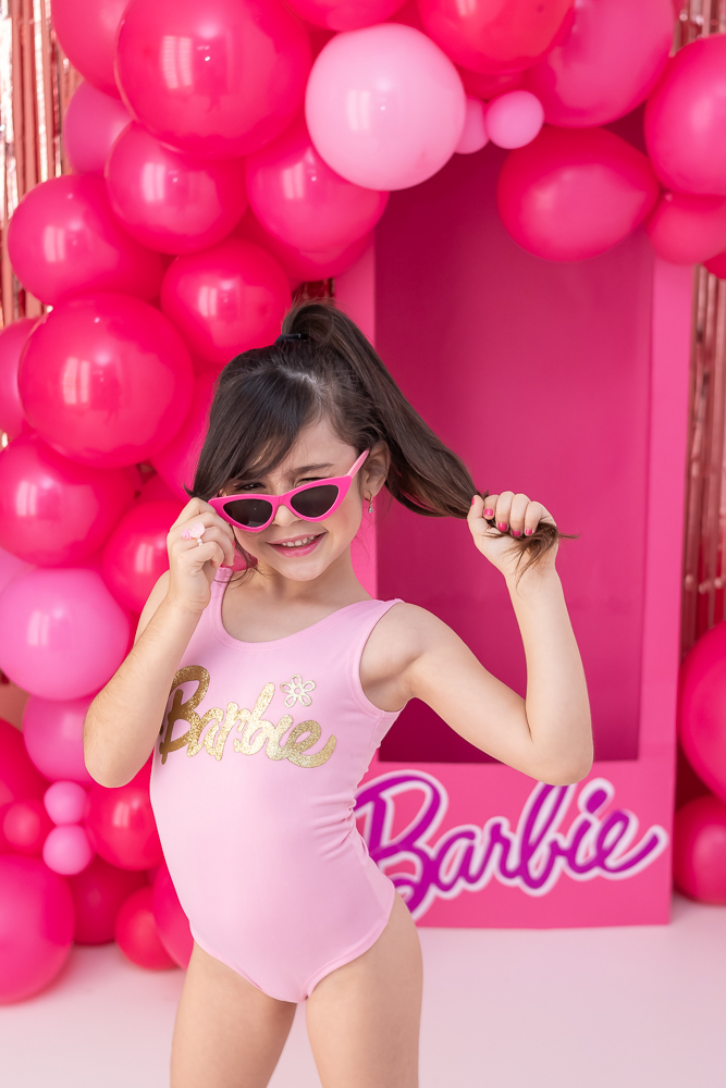 Ensaio Barbie em Londrina. Fotografo em londrina especializado em ensaios de bebes, crianças e adulto. Momento registrado pela fotografa Giscellayne - Gy fotografia