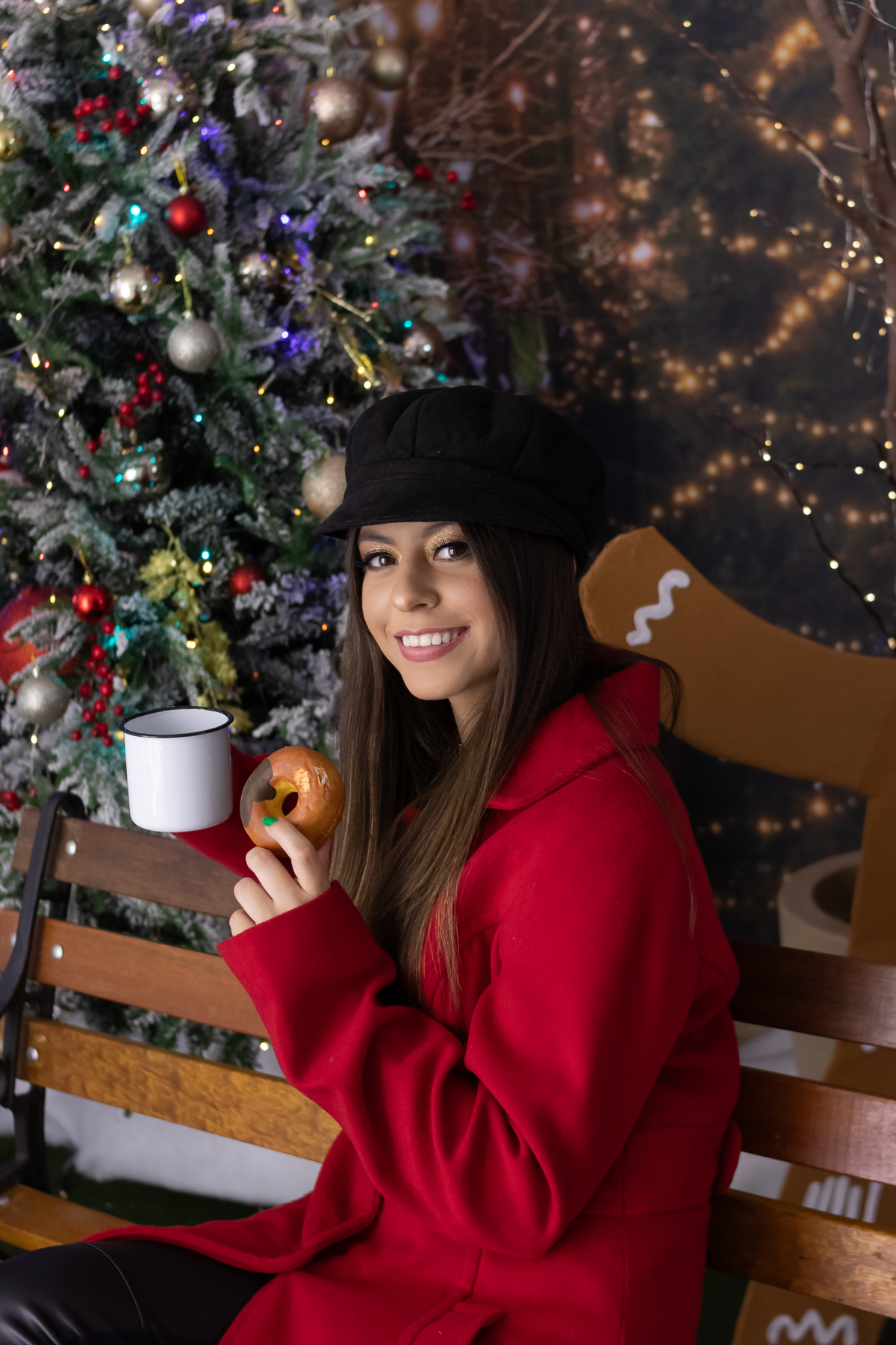 Mini ensaio especial de natal. momento registrado pela fotografa Giscellayne - Gy Fotografia. Fotografo especialista em ensaios de bebes e crianças. ensaio para toda a família de todas as idades