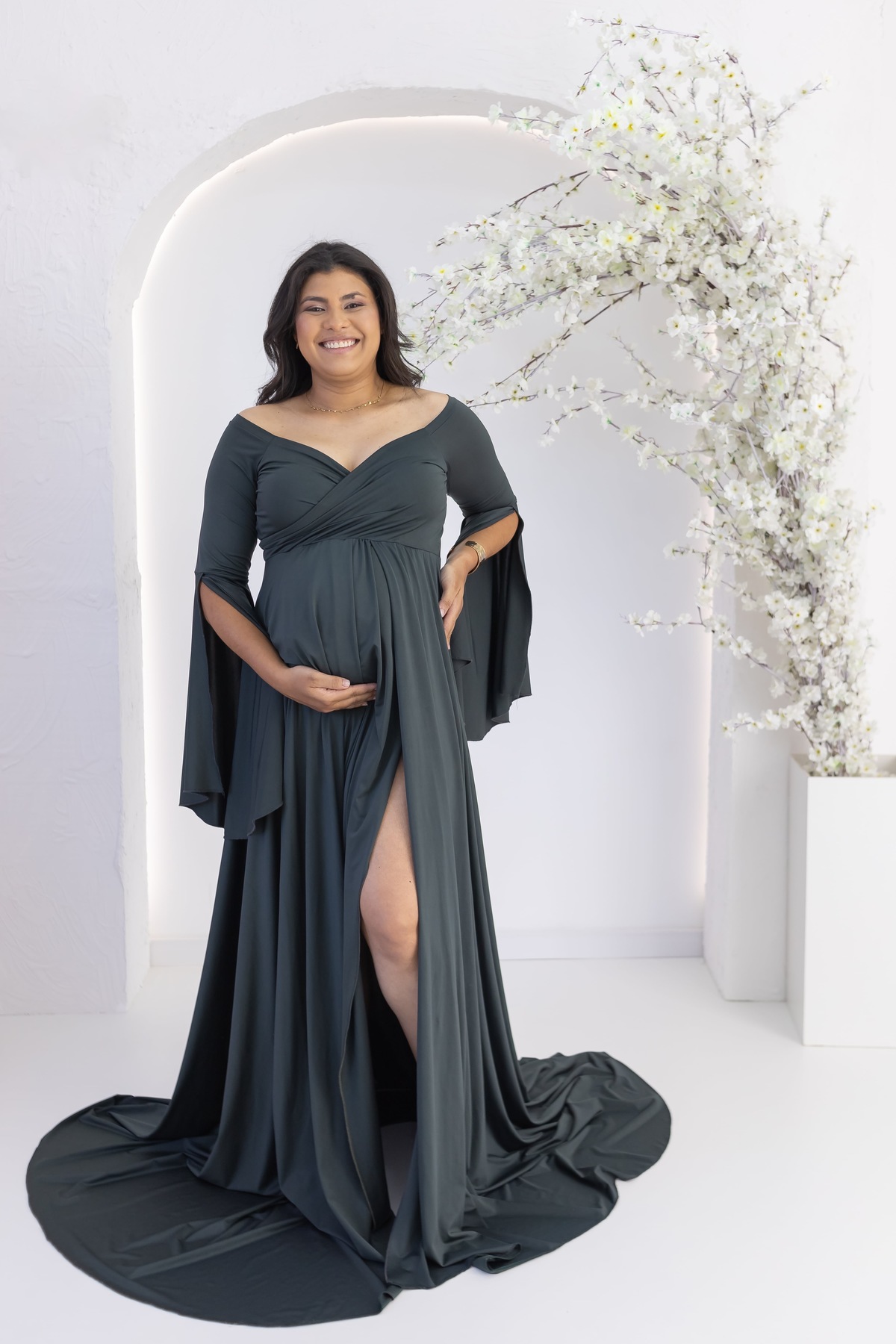 Ensaio de gestante em estudio. Fotografo em londrina especializado em ensaios de bebes e crianças. Momento registrado pela fotografa Giscellayne.