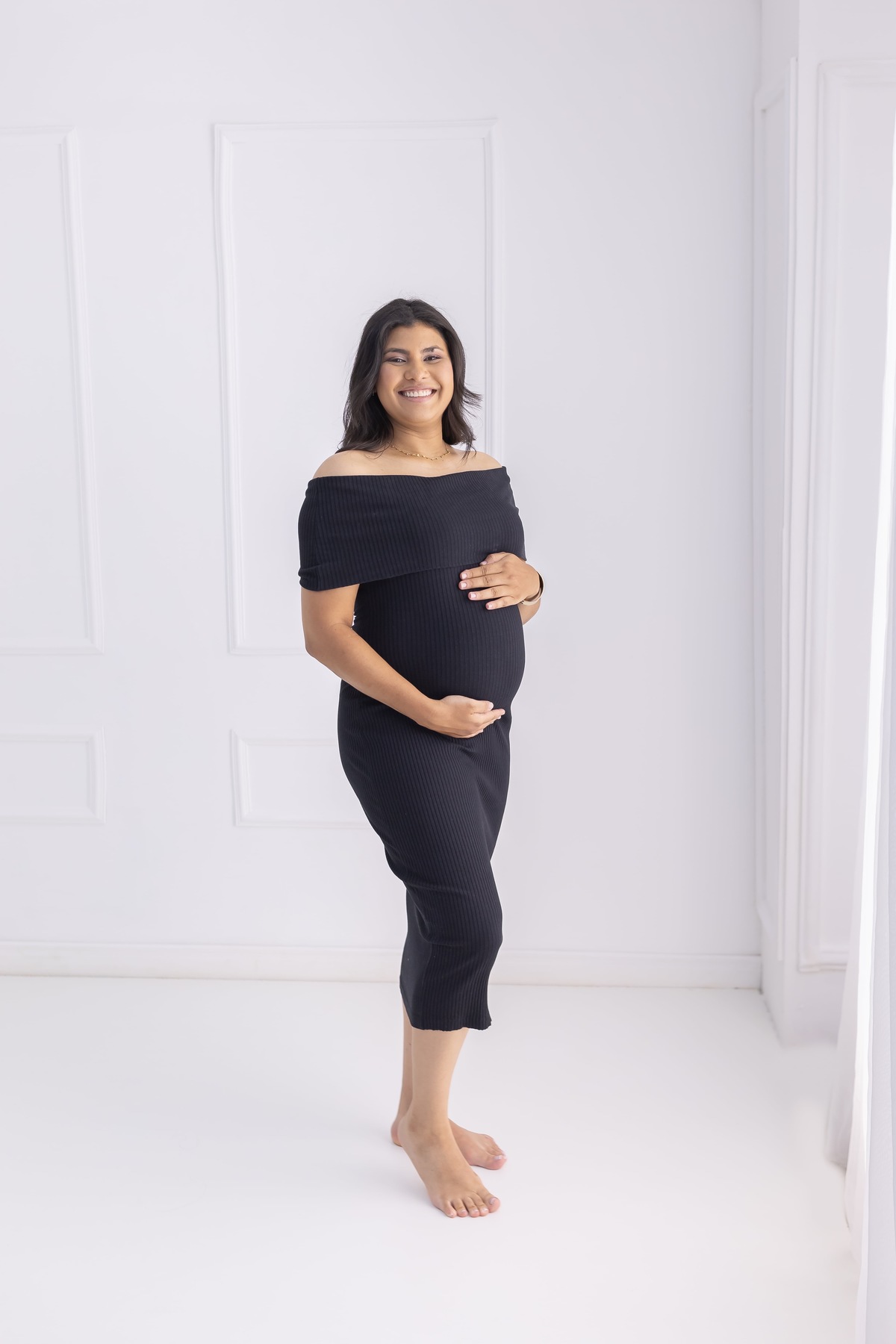 Ensaio de gestante em estudio. Fotografo em londrina especializado em ensaios de bebes e crianças. Momento registrado pela fotografa Giscellayne.