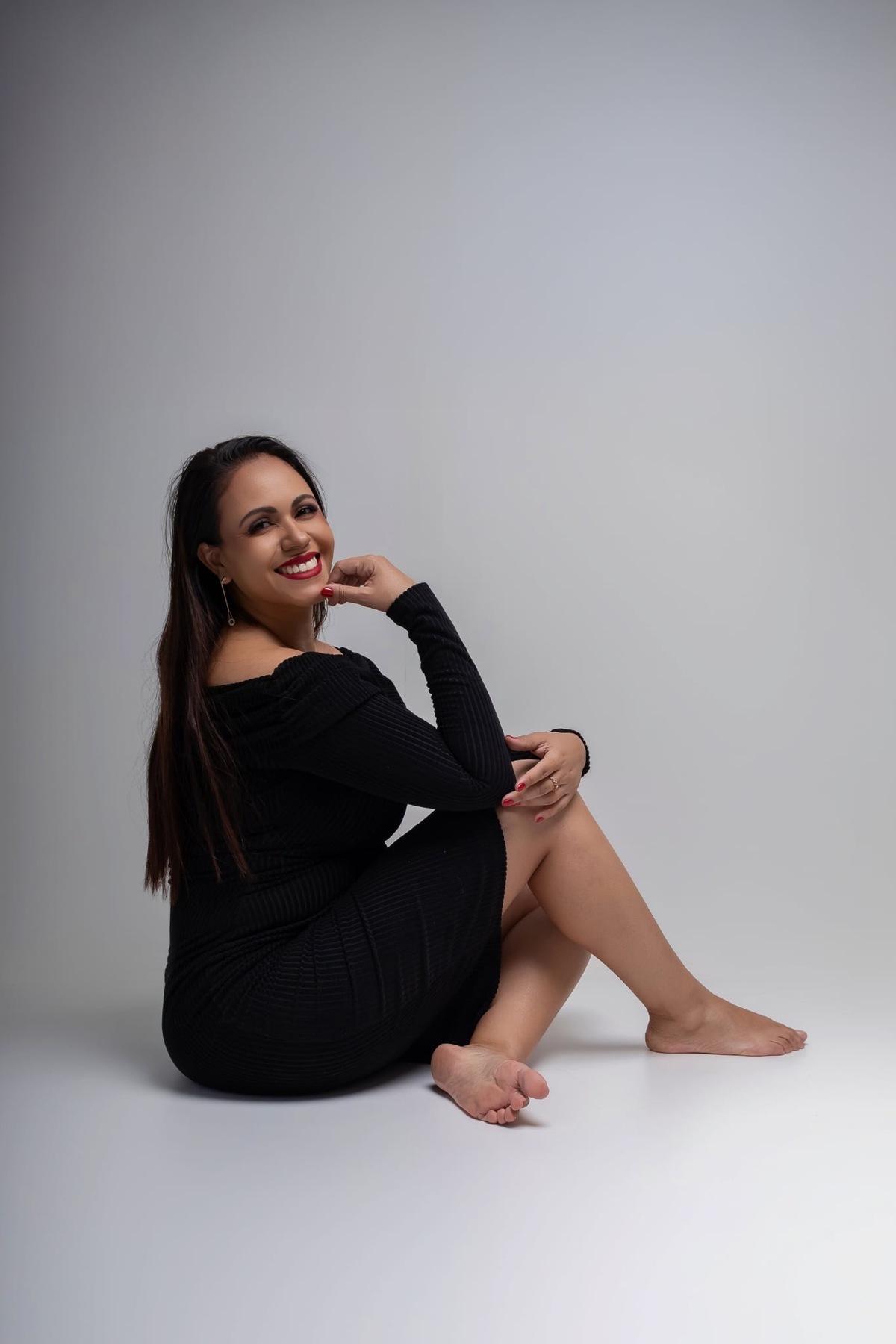 Ensaio feminino em estúdio. Fotografo em Londrina especializado em ensaios de bebes, família e crianças. Momento registrado pela fotografa Giscellayne.