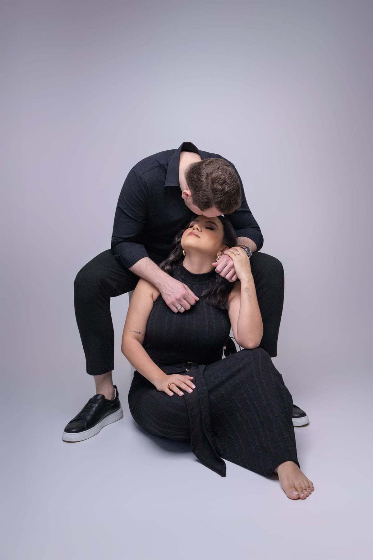 Esse bebê lindo encheu nosso estúdio de alegria e sorrisos, e não teve como não me apaixonar por cada detalhe desse momento tão especial.