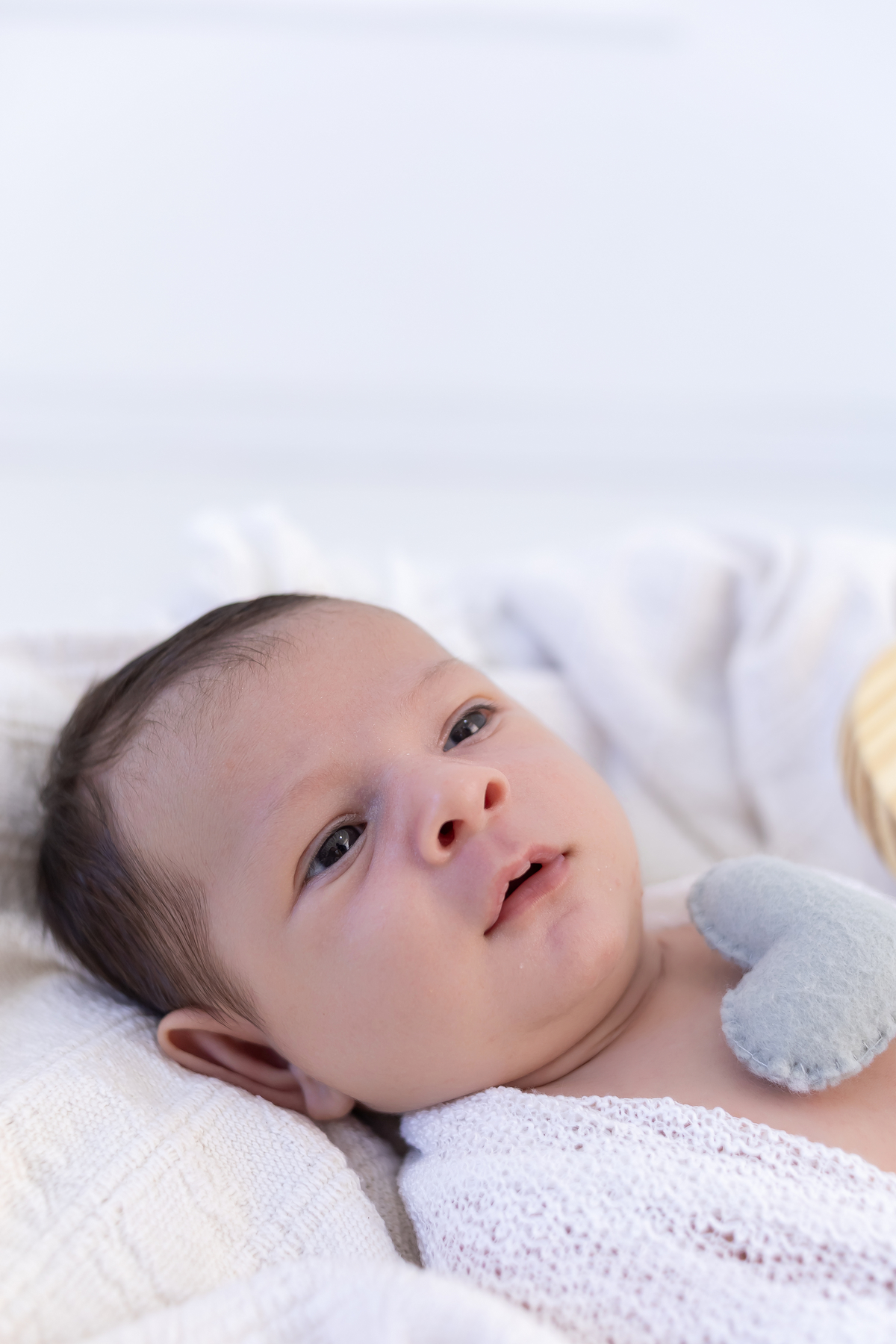 ensaio acompanhamento do bebe no estudio. fotografa especializada em ensaios de bebe em estudio em londrina-Pr