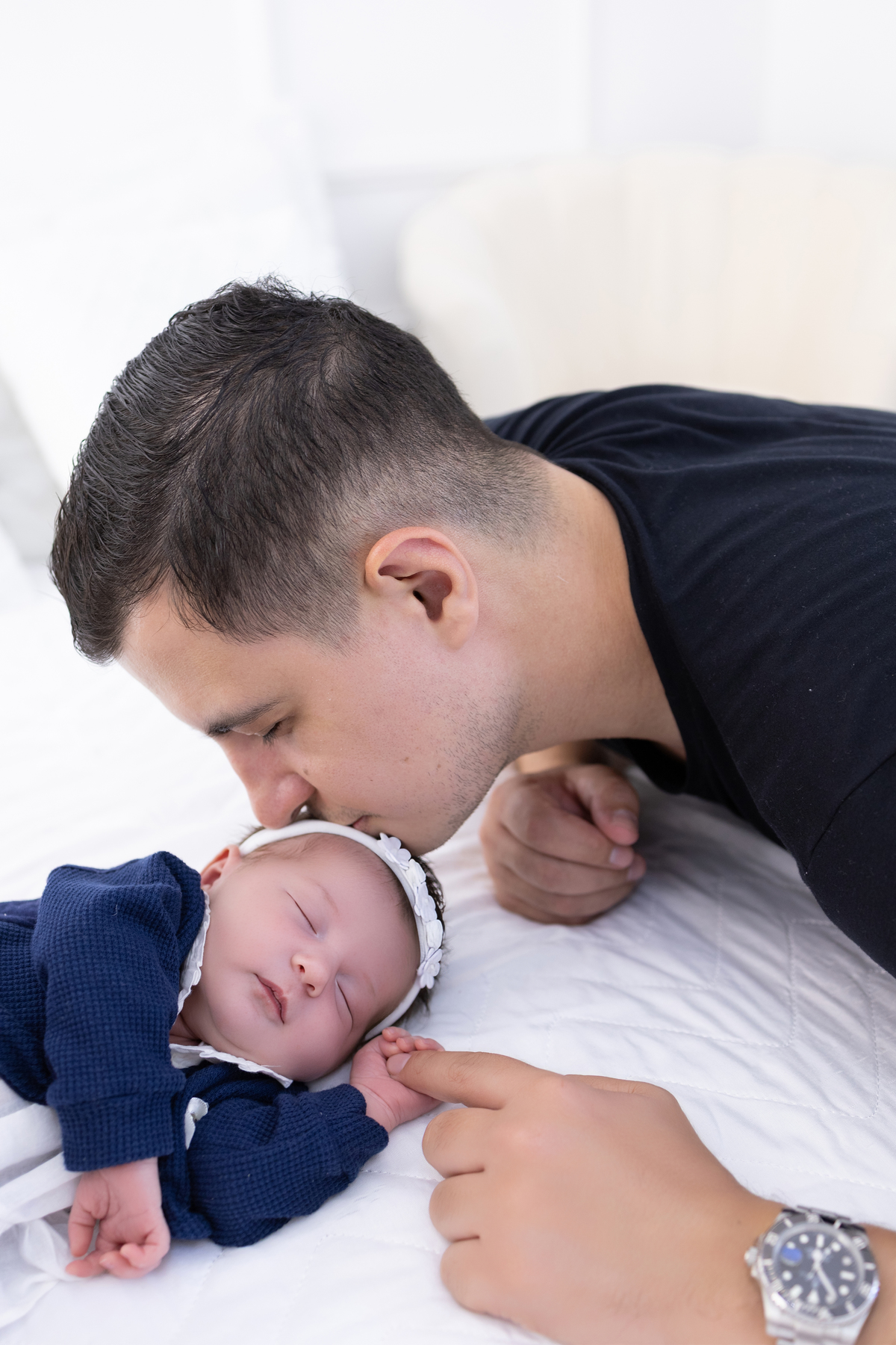 Ensaio Newborn natural da Jade, ensaio em estudio em Londrina-pr, fotografa especializada em ensaios em família.