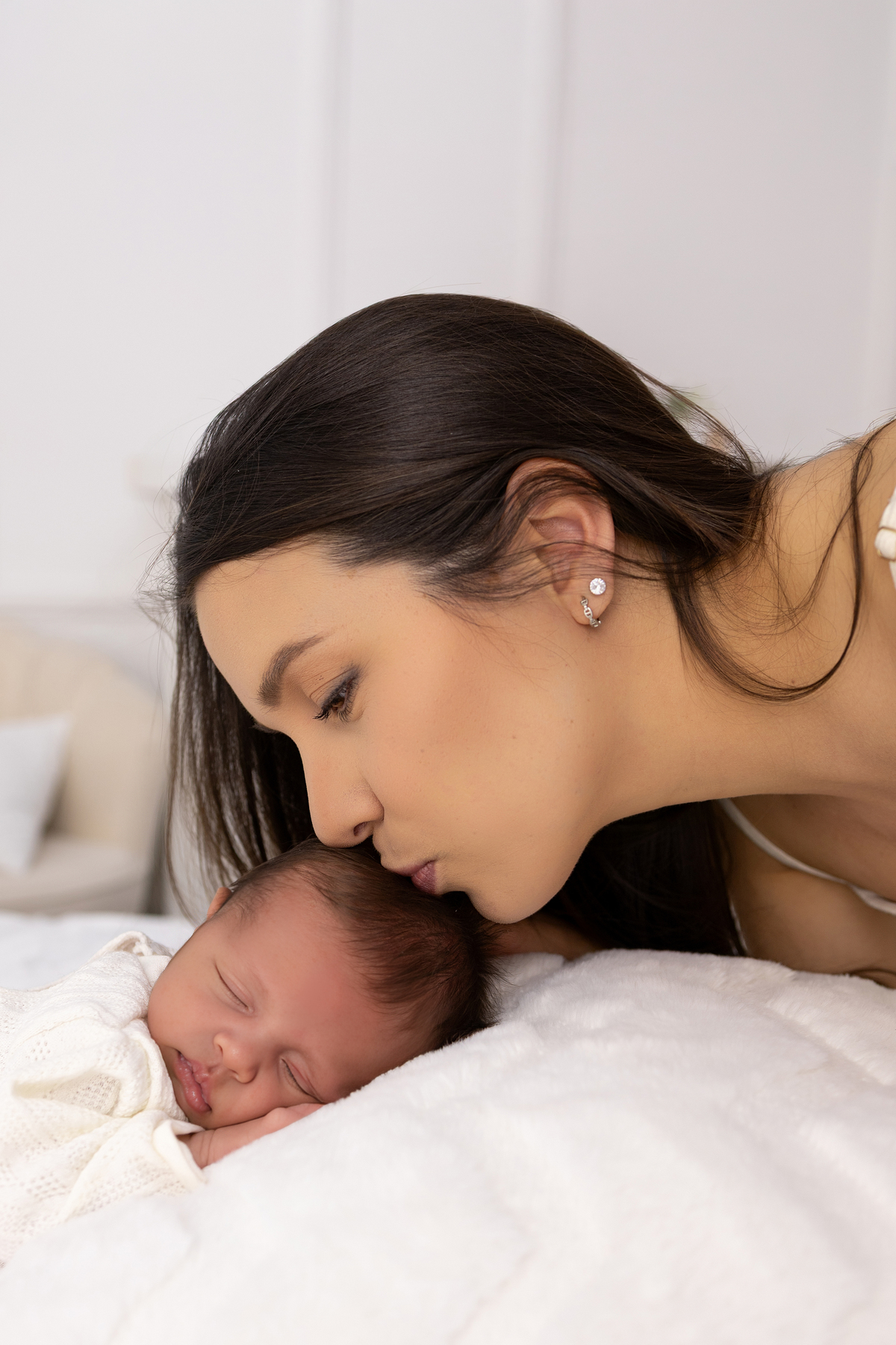 Ensaio Newborn natural do Murilo, ensaio em estúdio em Londrina-pr, fotografa especializada em ensaios em família.