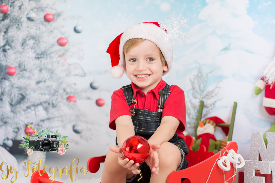 Mini ensaio de natal em londrina, fotografa especializada em gestantes, bebês e crianças, fotos externas e em estúdio