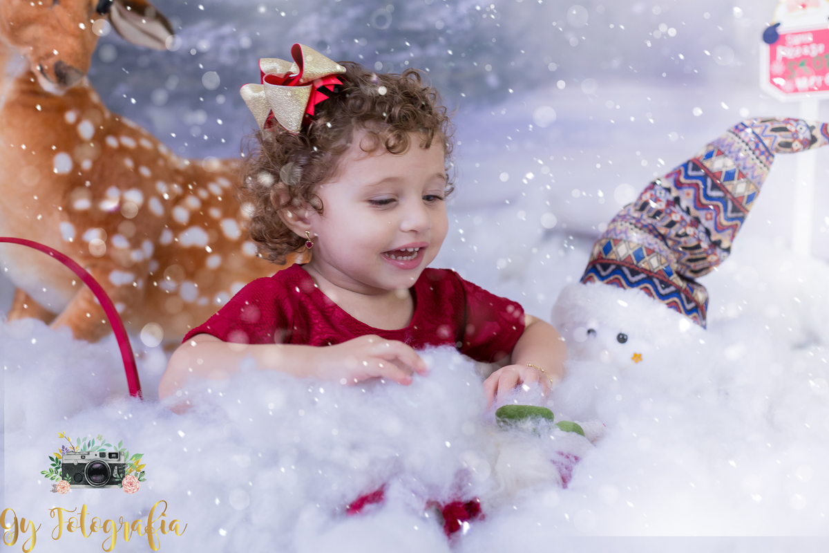 vamos cobrir a Sarah! 
Mini ensaio de natal, cenário: casa do papai noel. Muita brincadeira e neve para seu filho se divertir. Fotografo especializado em mini sessões em estúdio, de bebês, crianças e gestantes.