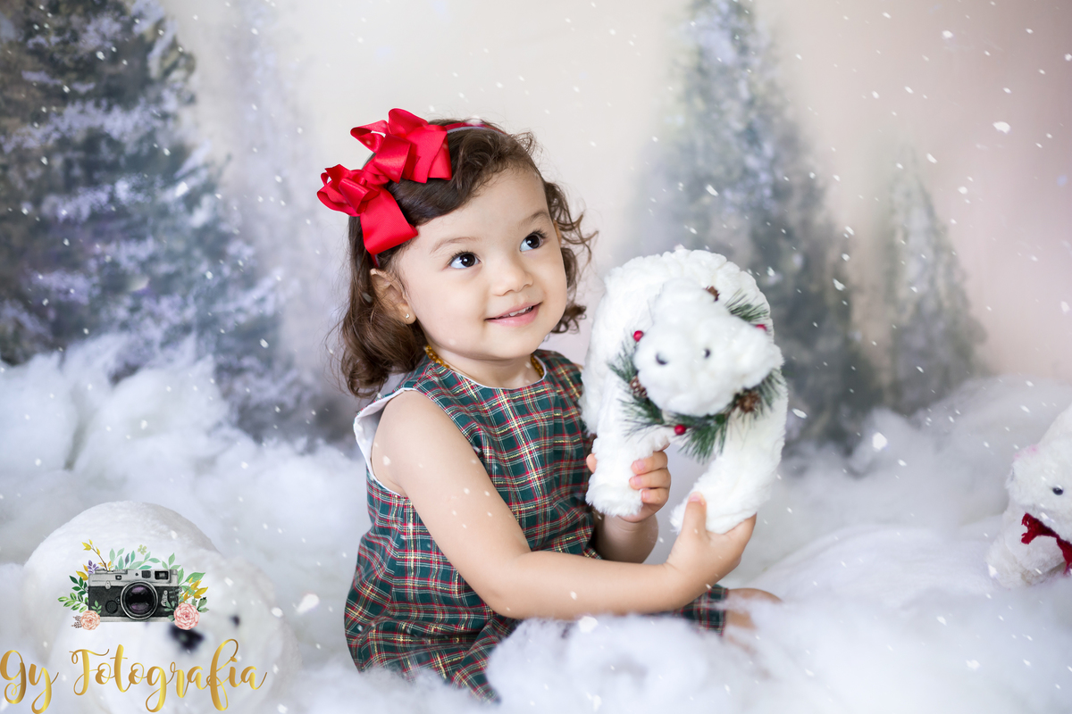 Beatriz no nosso cenario dos ursos, na neve!
Mini ensaio de natal, fotografo em londrina, momento registrado pela fotografa Giscellayne | Gy fotografia, fotógrafa especializada em ensaios de bebes, crianças e gestantes.