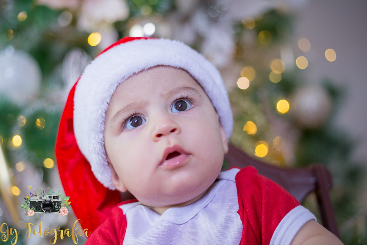 Assustei com a foto tia! Mini ensaio de natal e ano novo, fotografo em Londrina. Momento registrado pela fotografa Giscellayne | Gy fotografia, fotógrafa especializada em ensaios de bebes, crianças e gestantes.