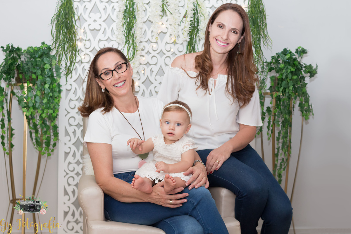 Ensaio de dia das mães em londrina. Fotografa de família em estúdio.