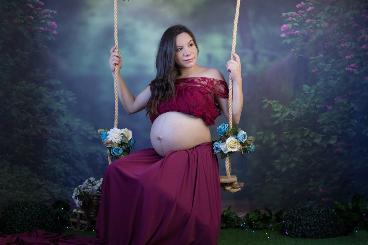 Ensaio de dia das mães, ensaio de gestante em estúdio. fotografo em londrina