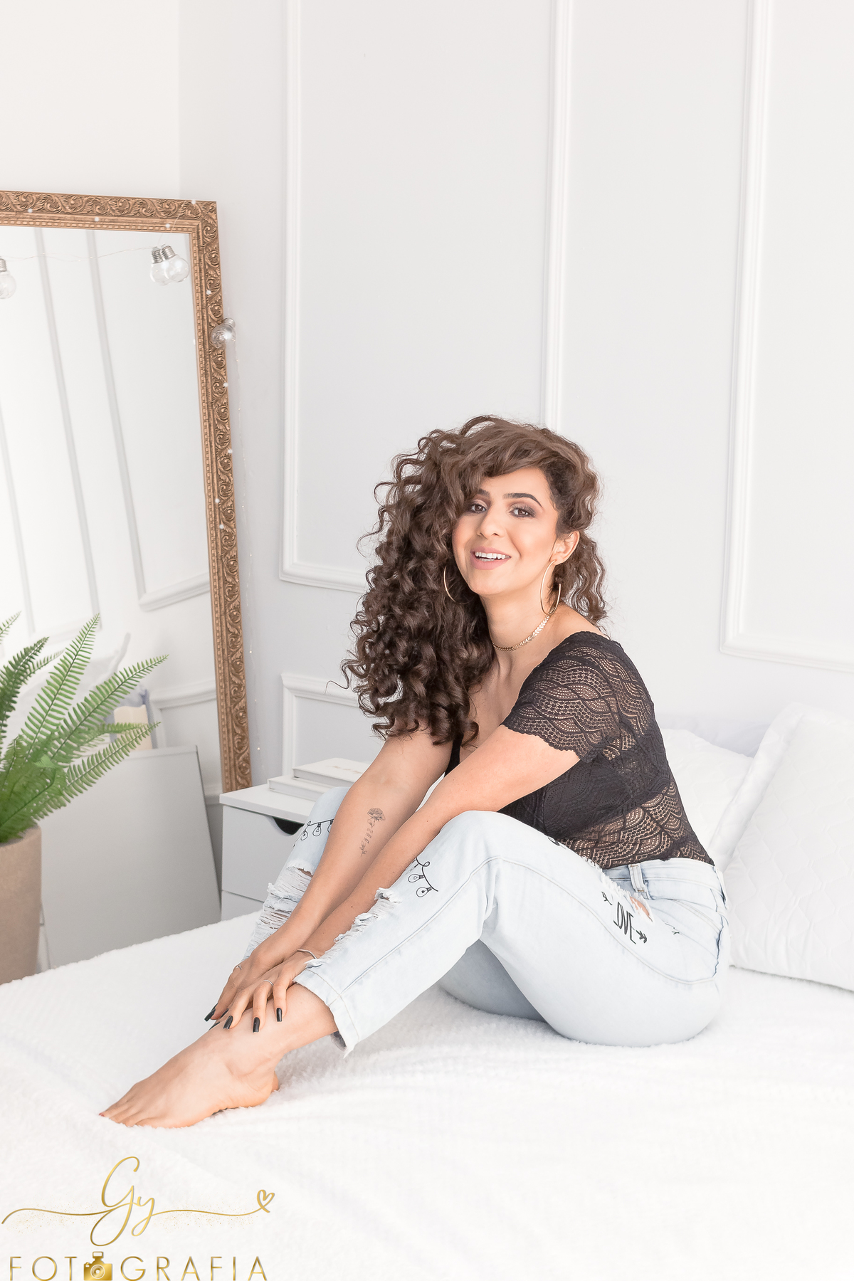 Ensaio pessoal, também conhecido por book pessoal da Jenifer no estúdio no cenário 