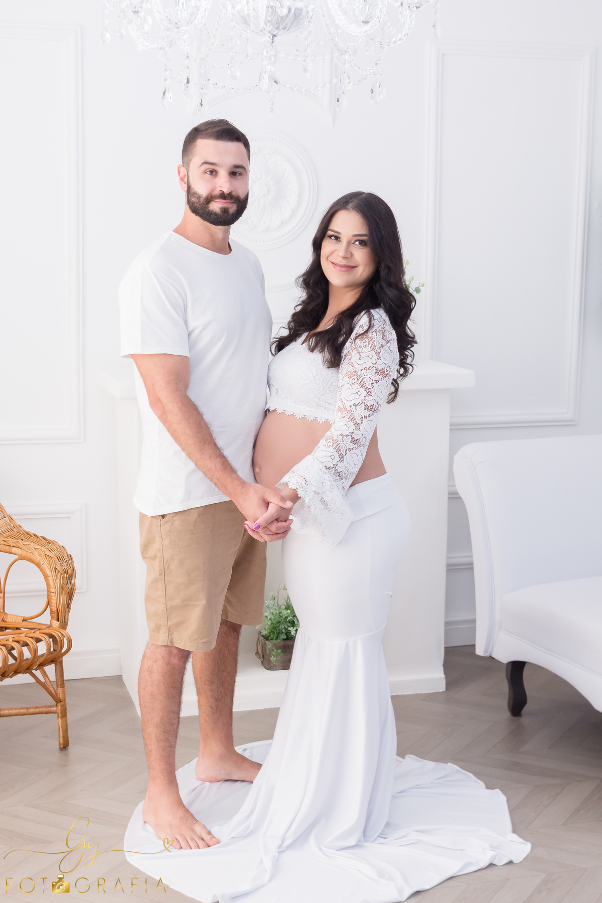 Ensaio de gestante da Ketlin. Fotógrafo em londrina especializado em ensaios gestantes. Momento registrado pela fotógrafa Giscellayne. Gy Fotografia.