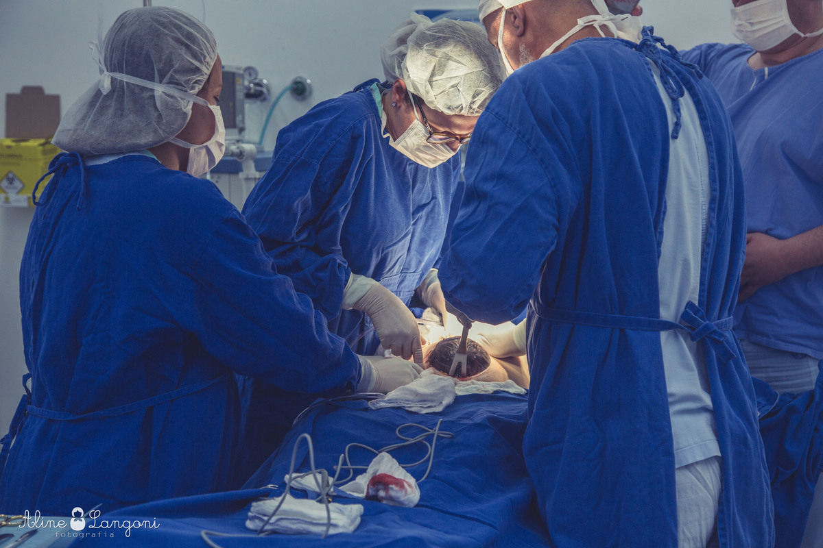 nascimento da primeira filha