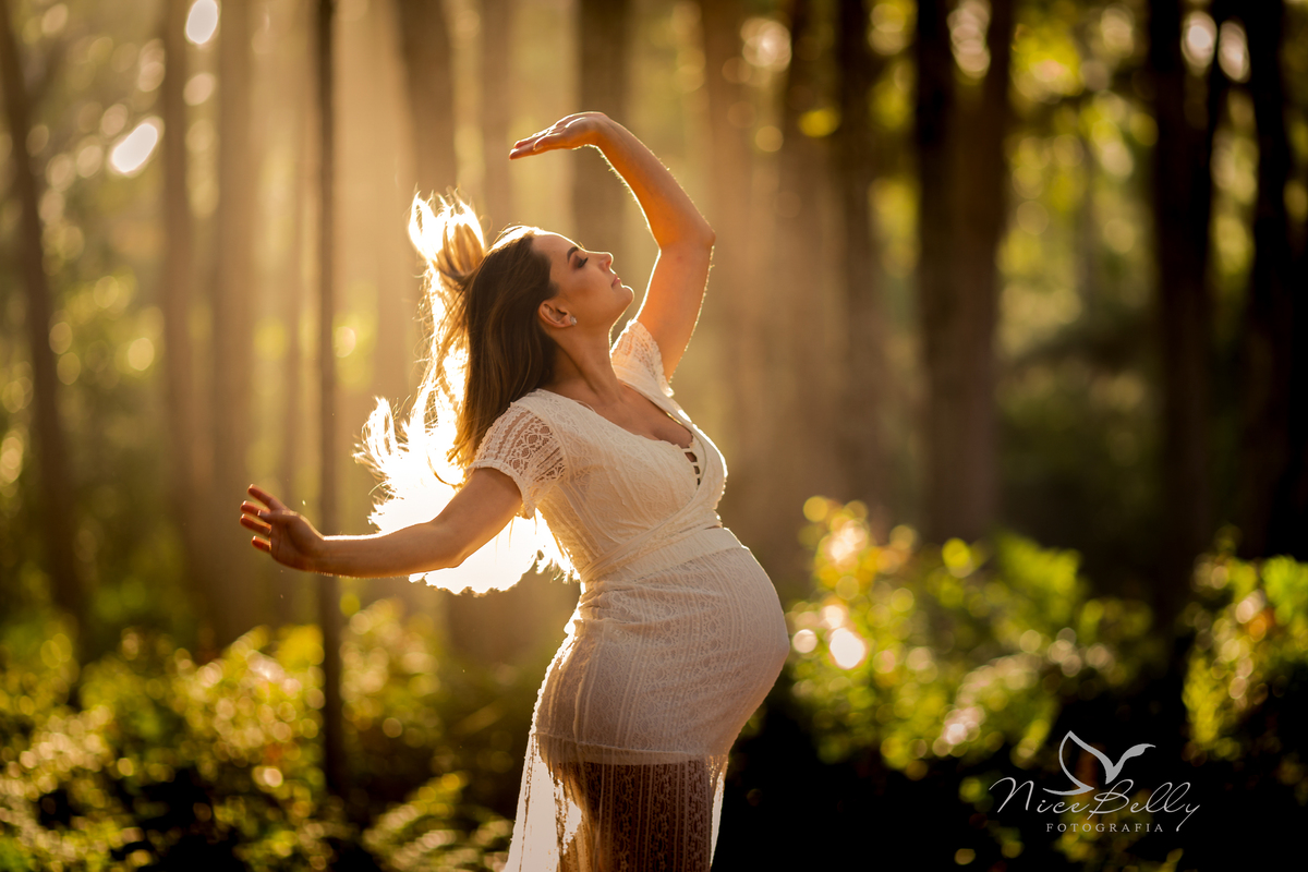 Ensaio de Gestante realizado com a Joyce em Florianopólis,  por Marcos Lima 