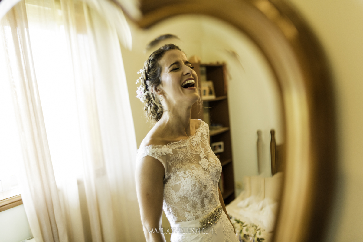 noiva bem disposta