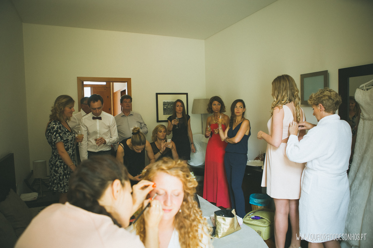 preparação da noiva