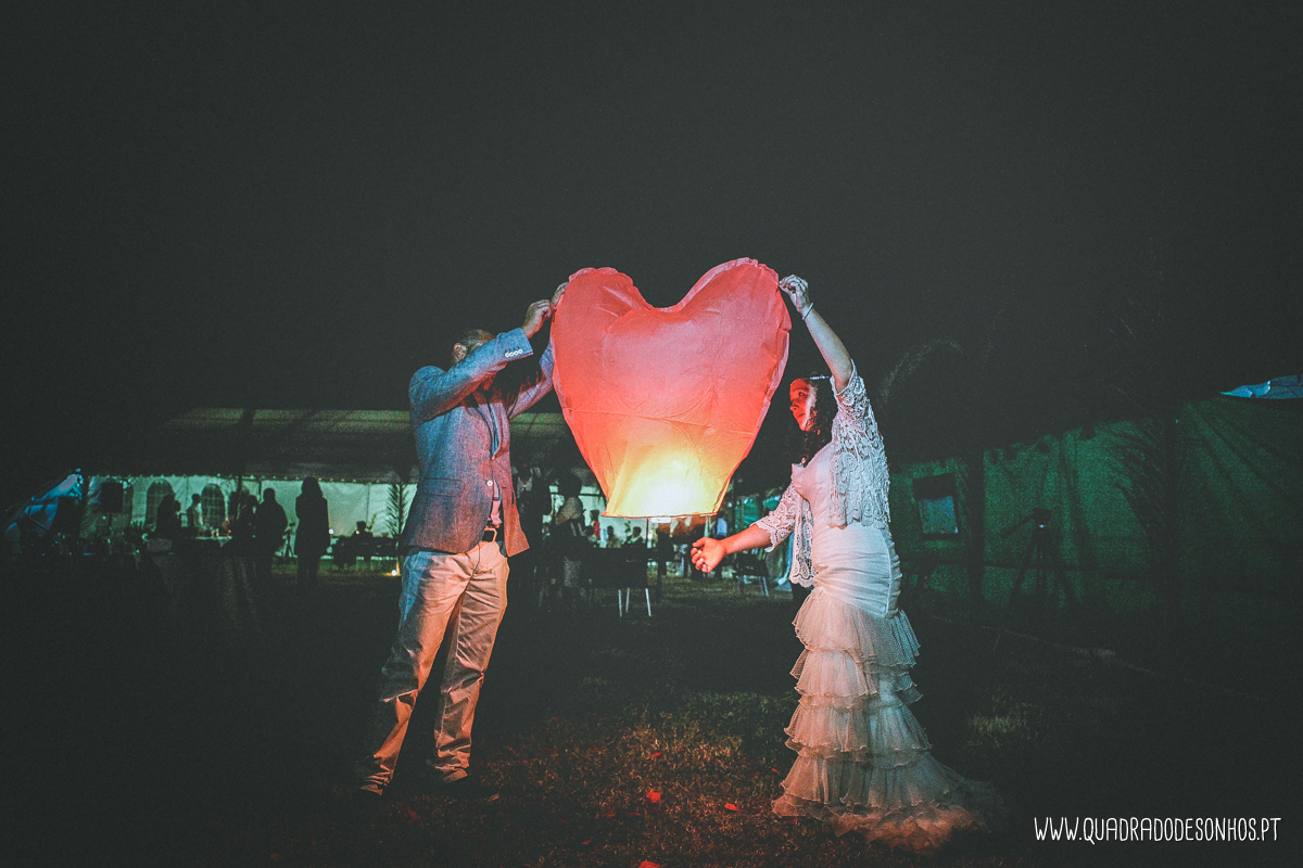 balões de casamento