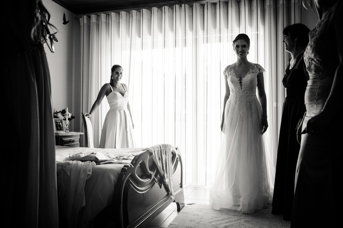 preparação da noiva, vestido de noiva