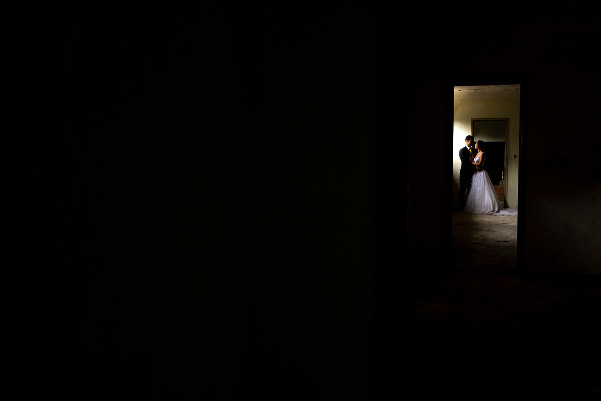 Trash the dress casa abandonada