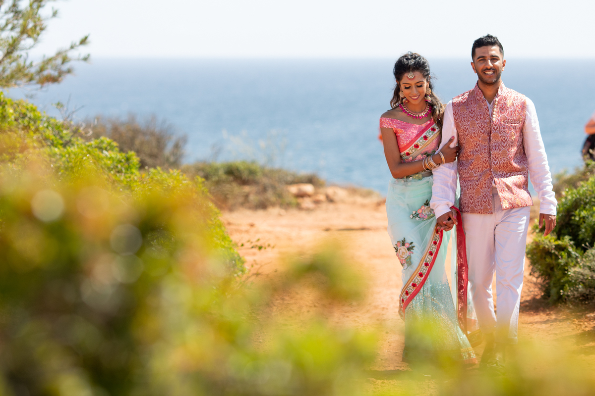 Destination wedding Portugal | wedding algarve | Indian wedding