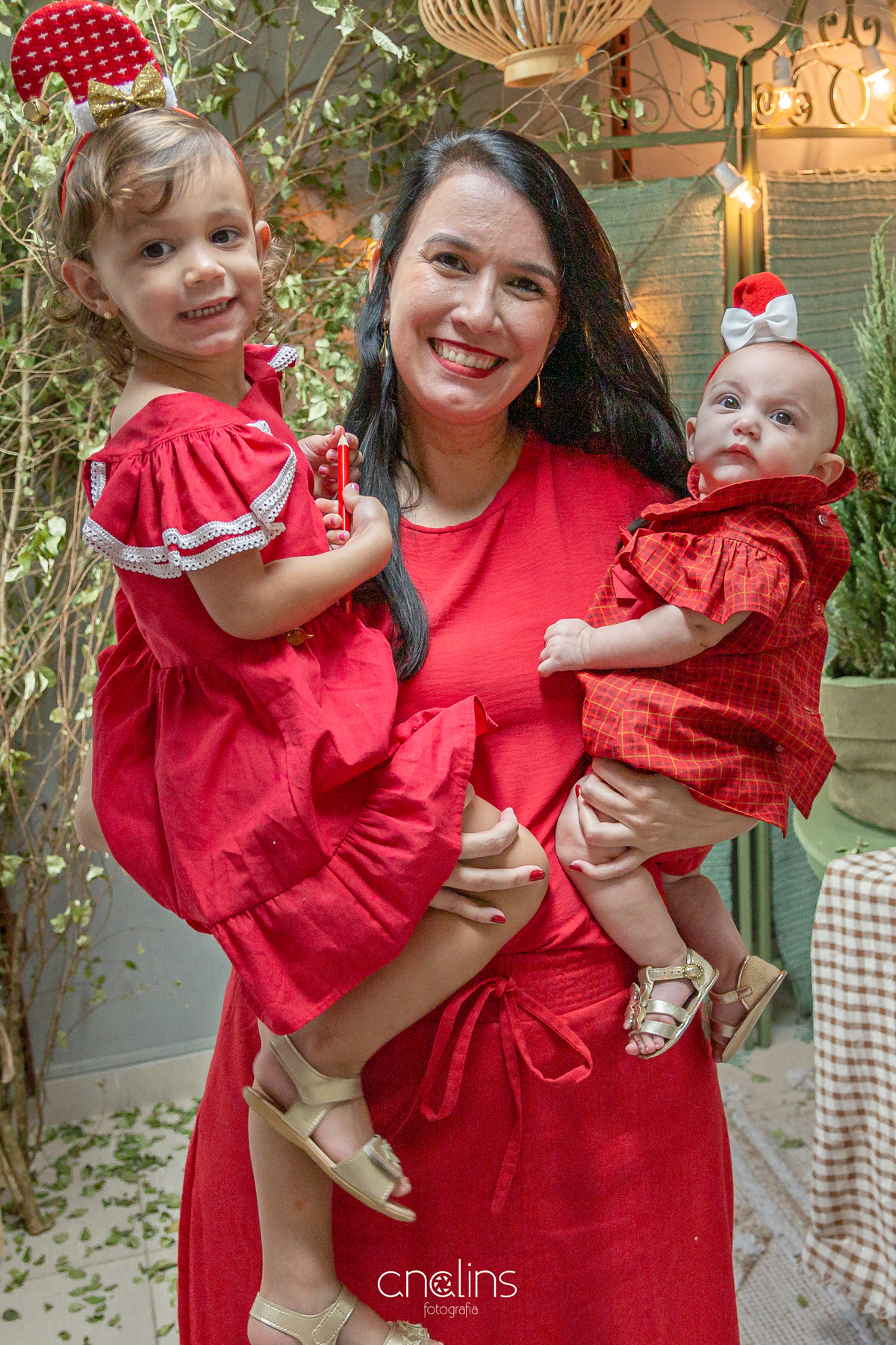 ensaio de natal em cenário Recife