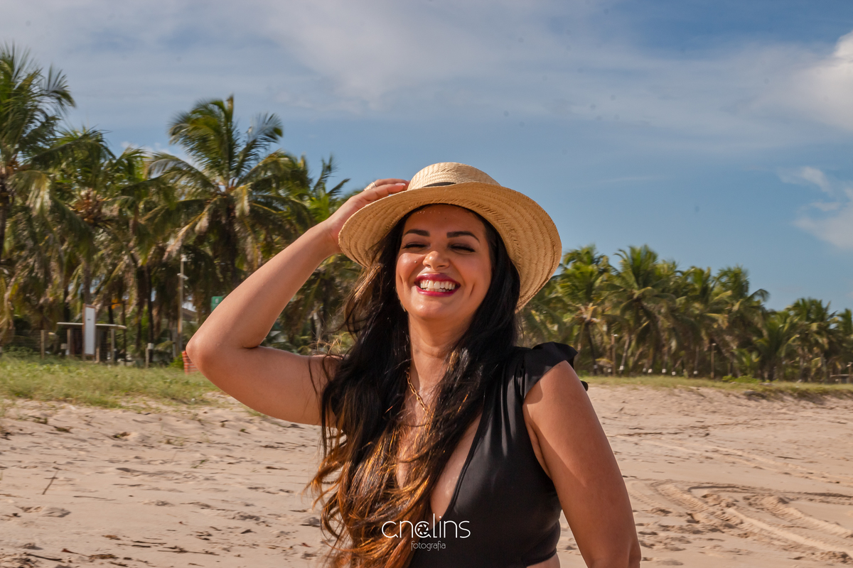 ensaio na praia em Pernambuco