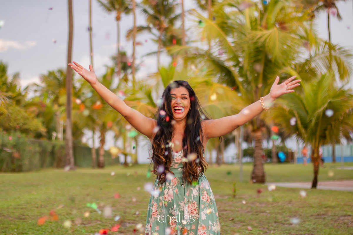 ensaio fotográfico de aniversário