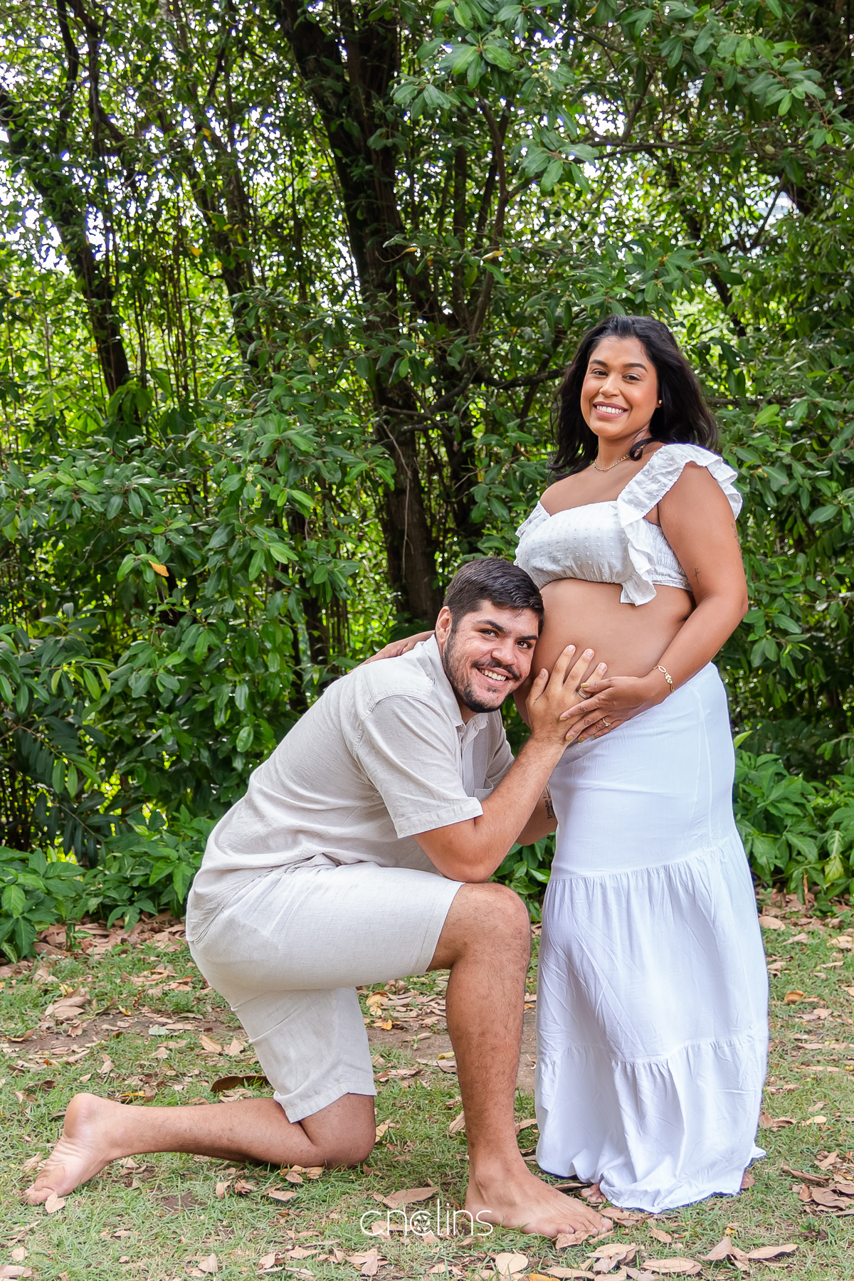 Pose ensaio gestante