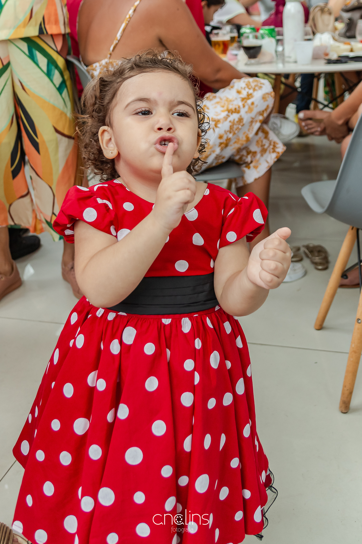 Dança em festa infantil