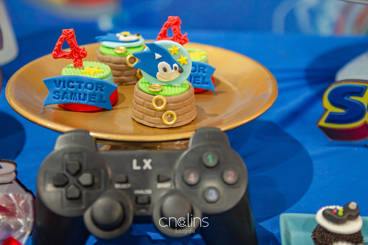 docinhos personalizados sonic