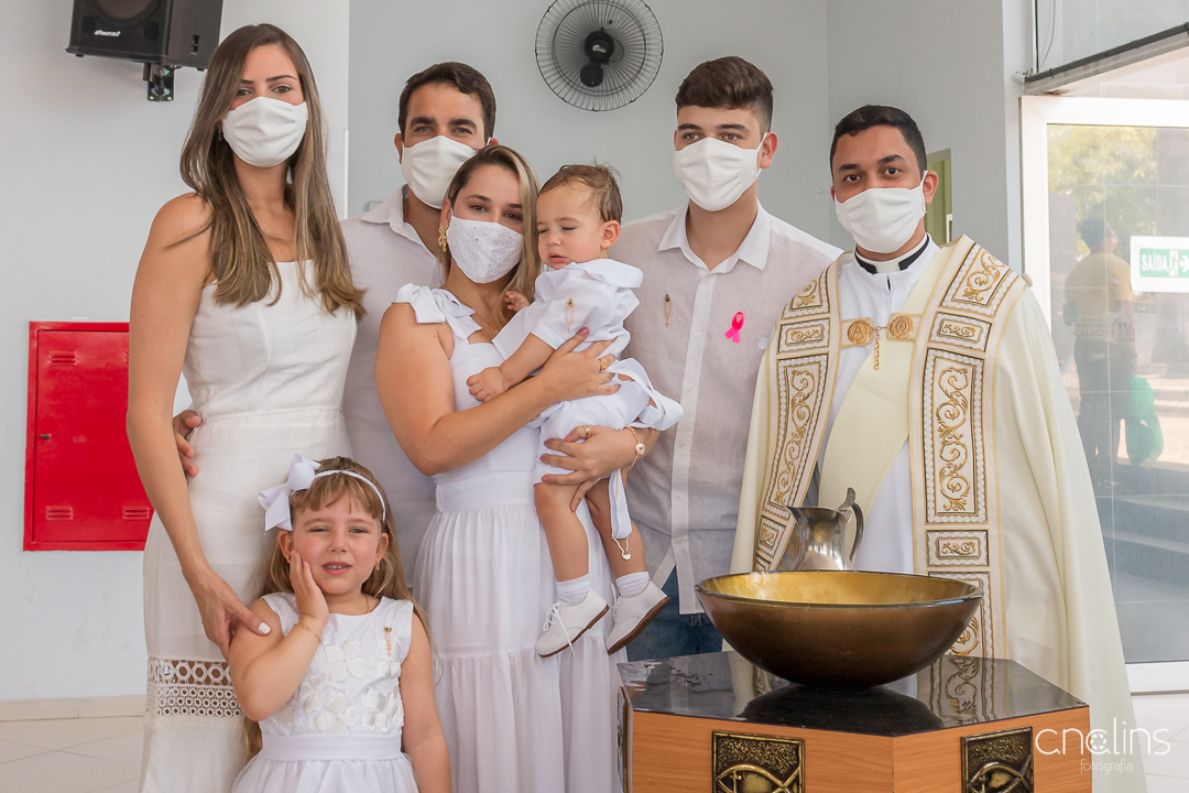 Batizado em Recife na pandemia