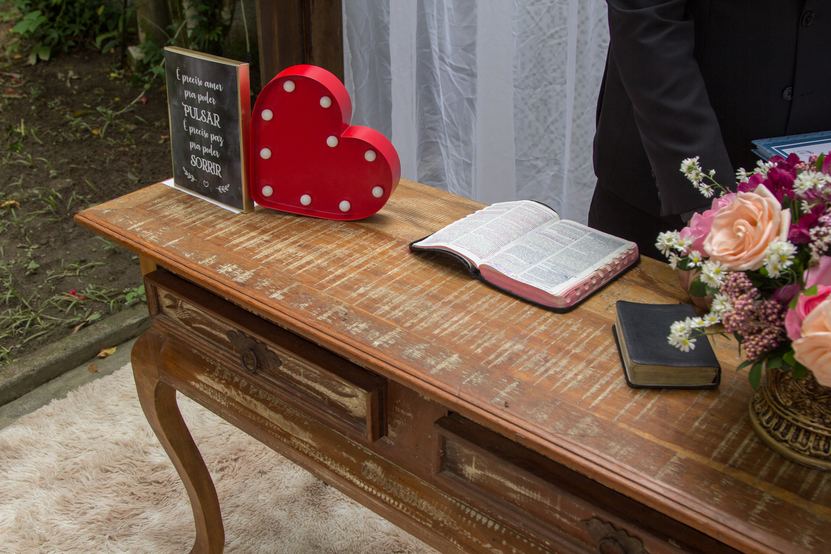 Altar do casamento