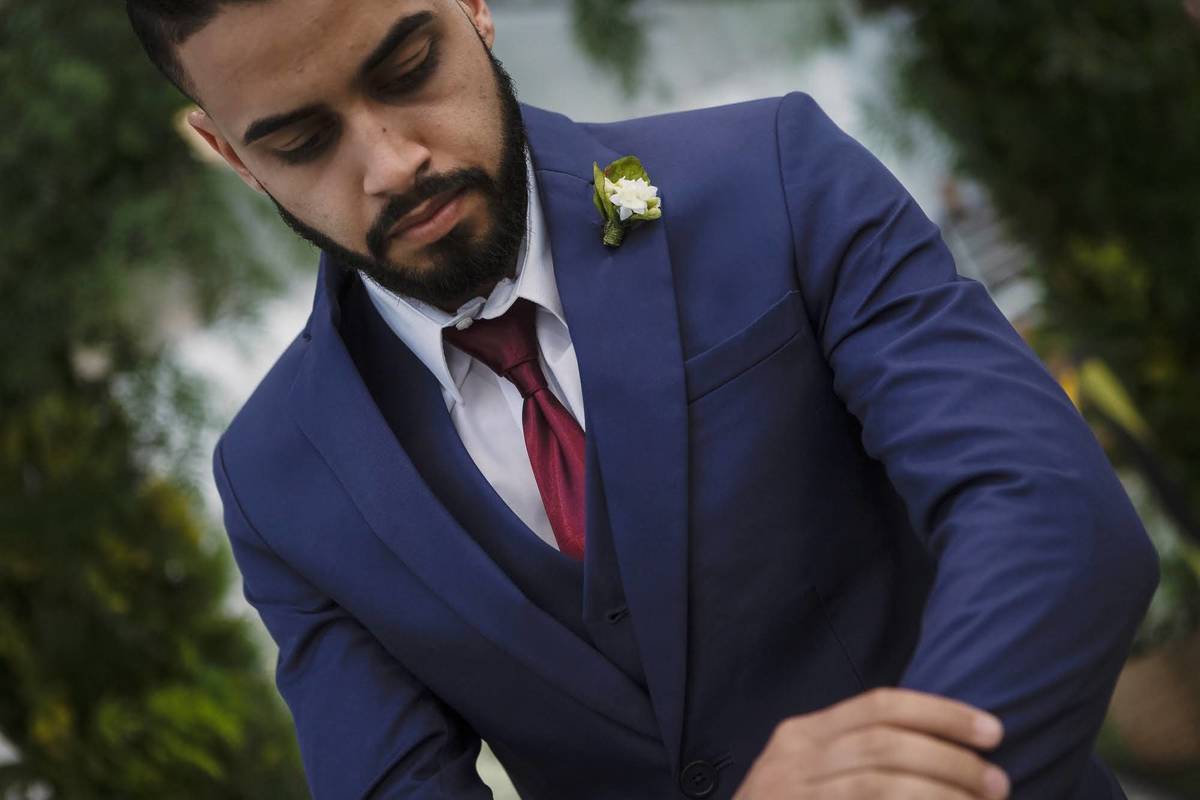 As melhores ideias e inspirações criativas de fotos de making of do noivo no Espaço Rodrigues - SP