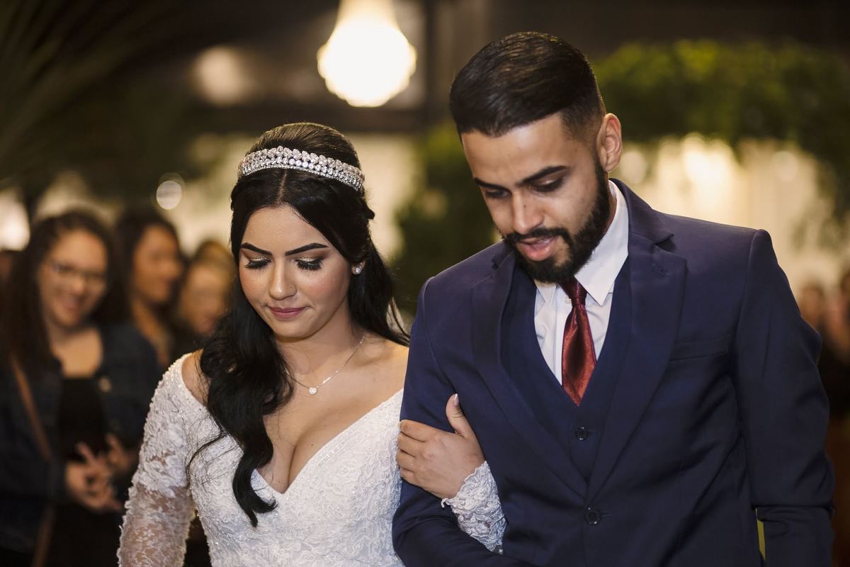As melhores ideias e inspirações criativas de fotos de casamento momento da cerimônia no Espaço Rodrigues - SP
