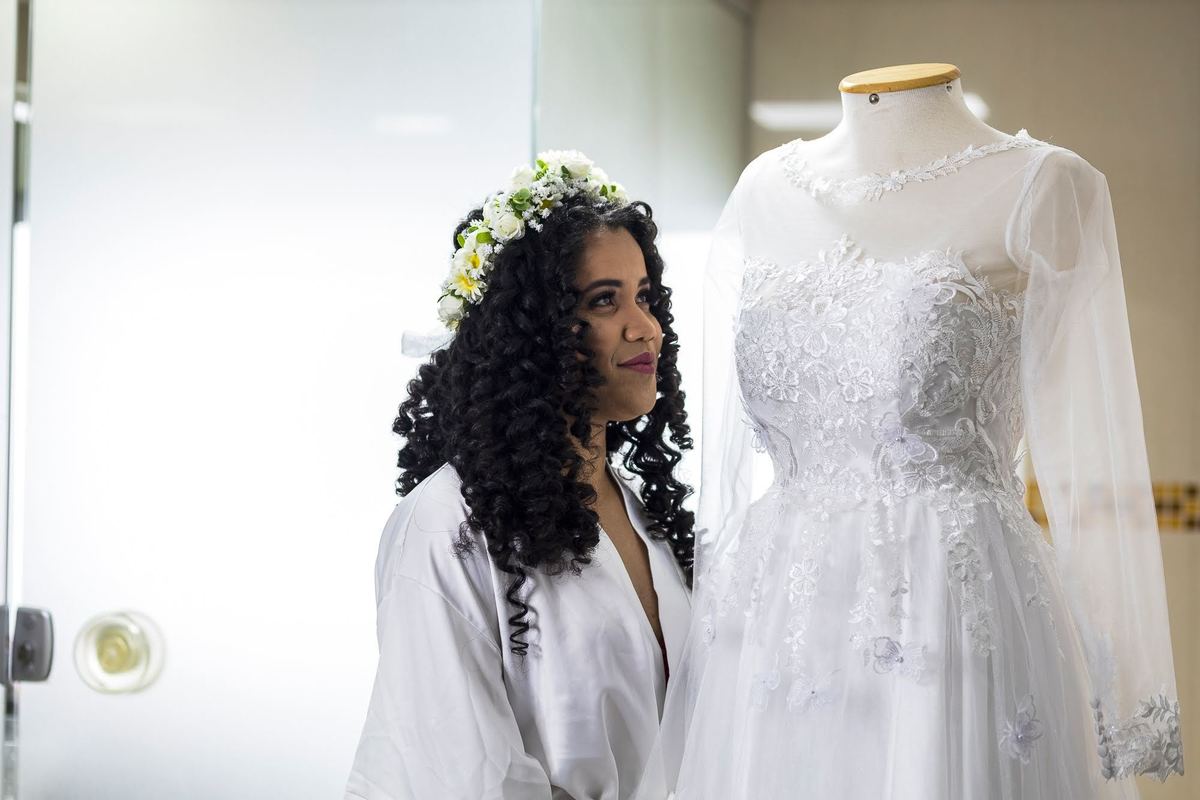 As melhores ideias e inspirações criativas do making of da noiva no Sítio Bambuzal