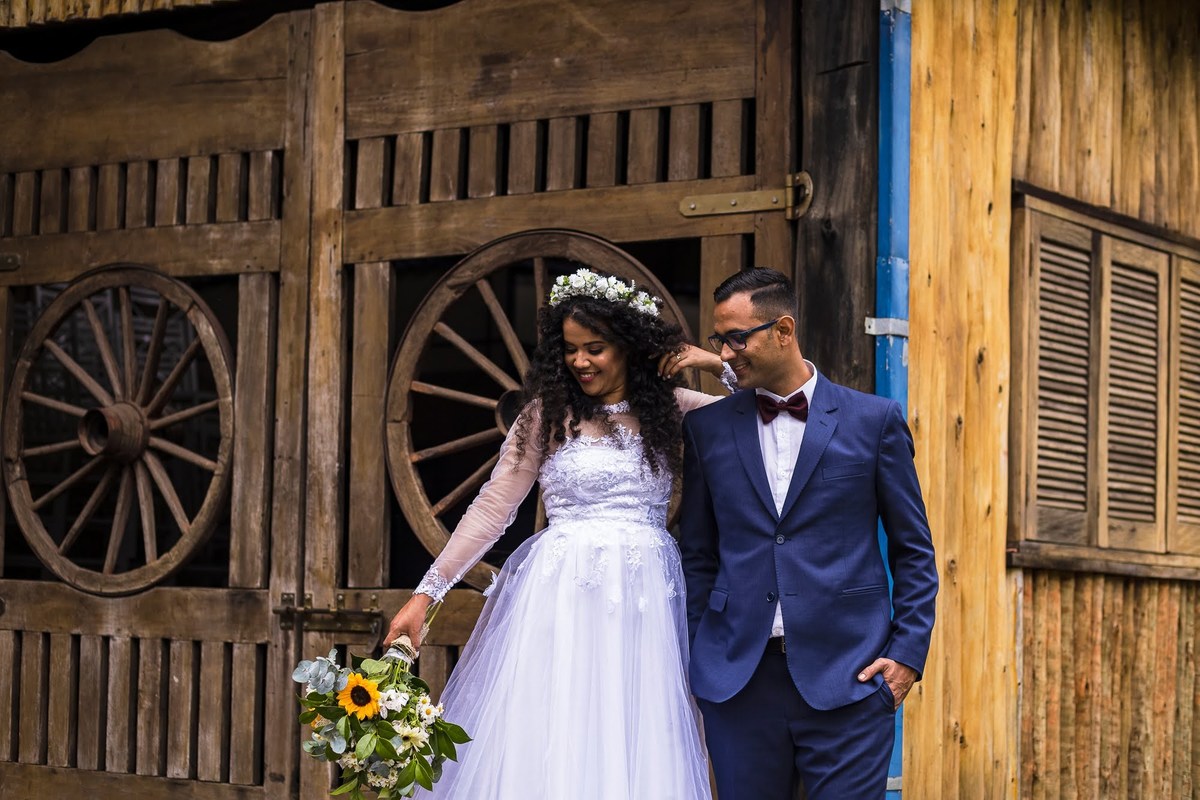 As melhores ideias e inspirações criativas de fotos dos noivos no Sítio Bambuzal