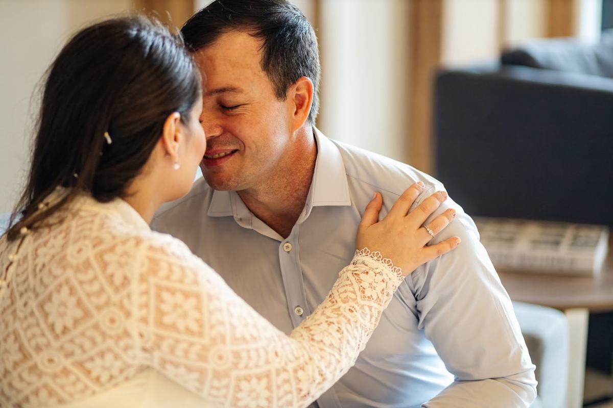 As melhores ideias e inspirações criativas de fotos de pós casamento civil no apartamento 