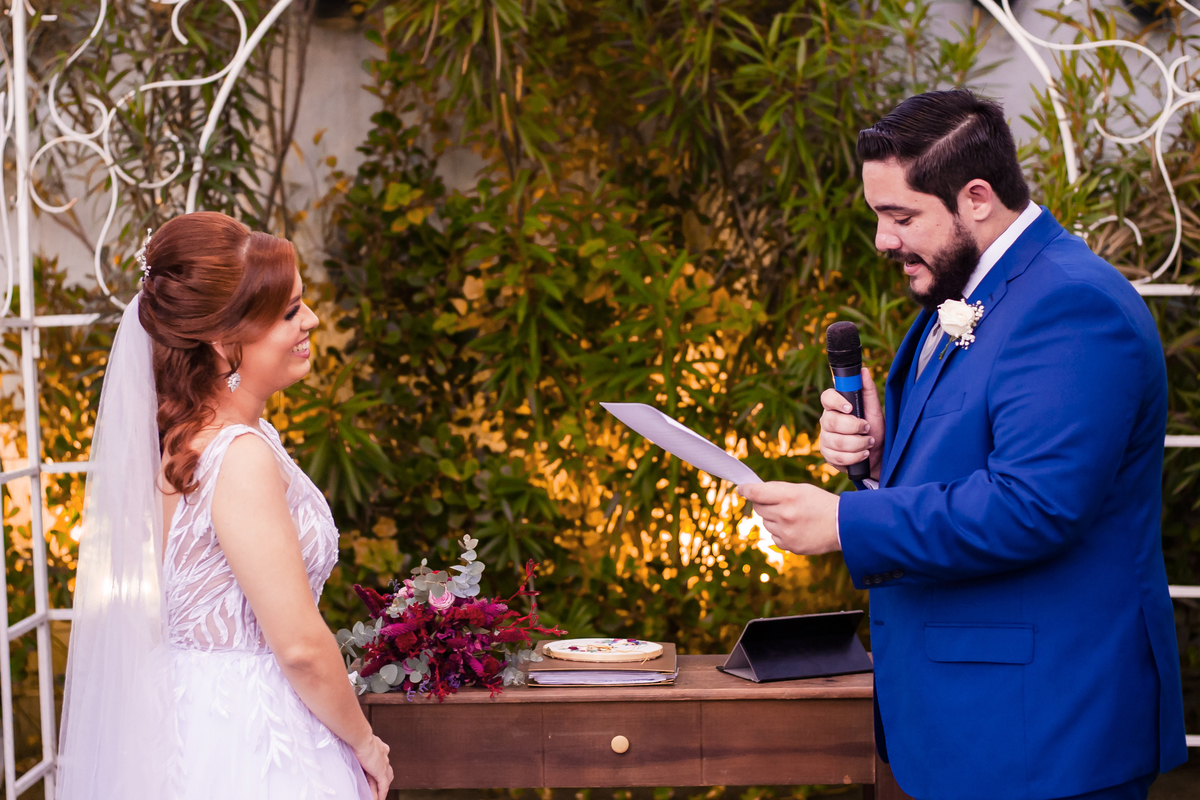 Cerimônia de casamento em Fortaleza