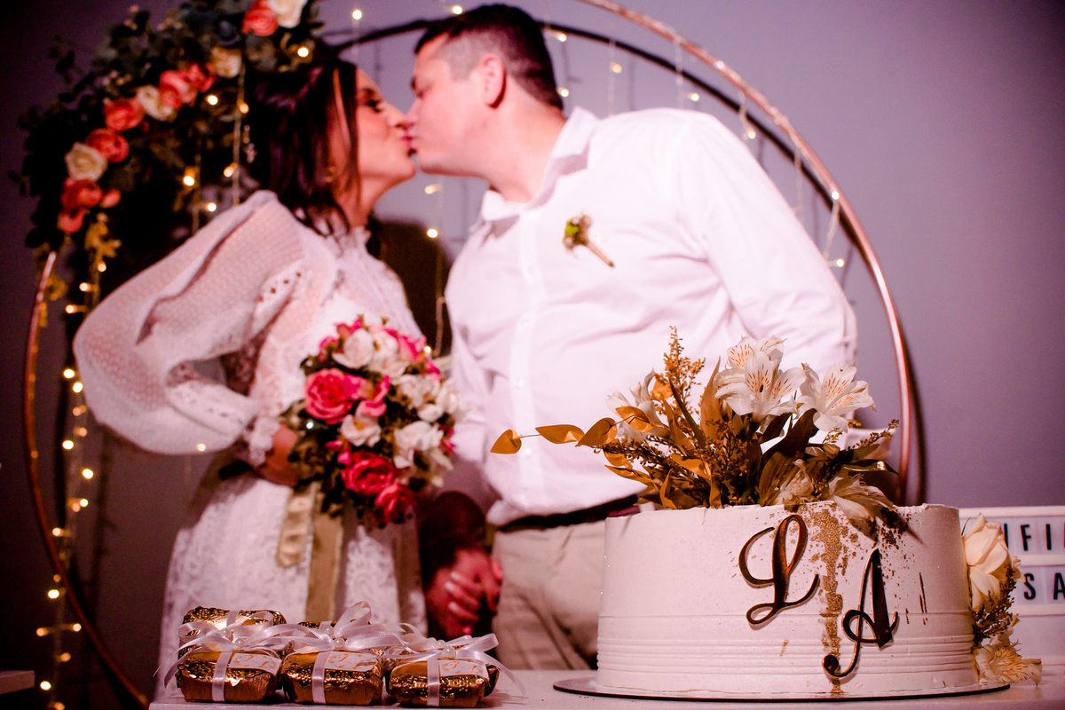 Recepção casamento civil em Fortaleza