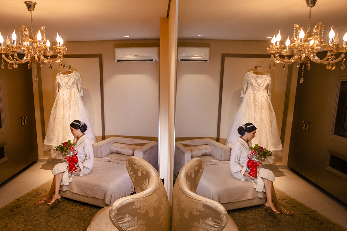 Making of da noiva no salão em Fortaleza