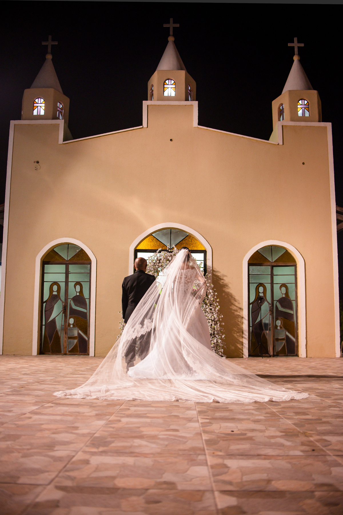Entrada da noiva na Igreja