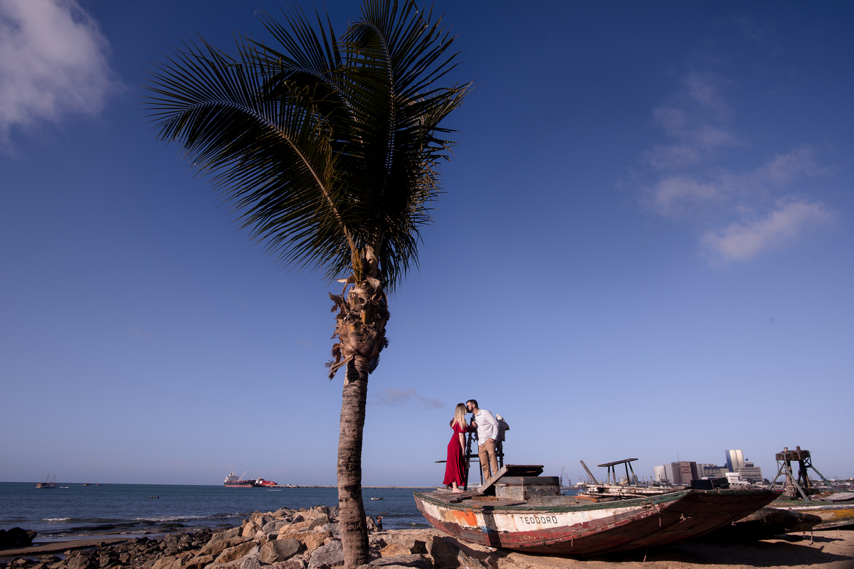 Ensaio noivos na praia