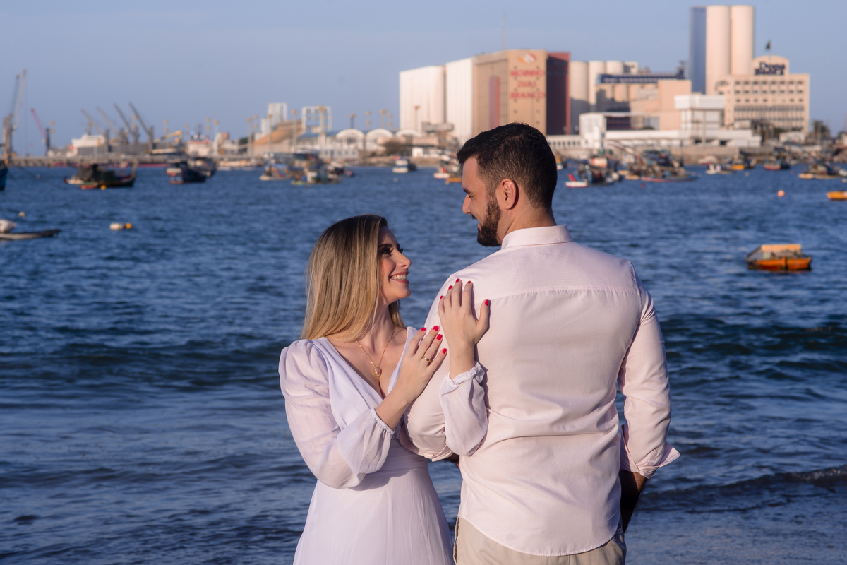 Ensaio noivos na praia