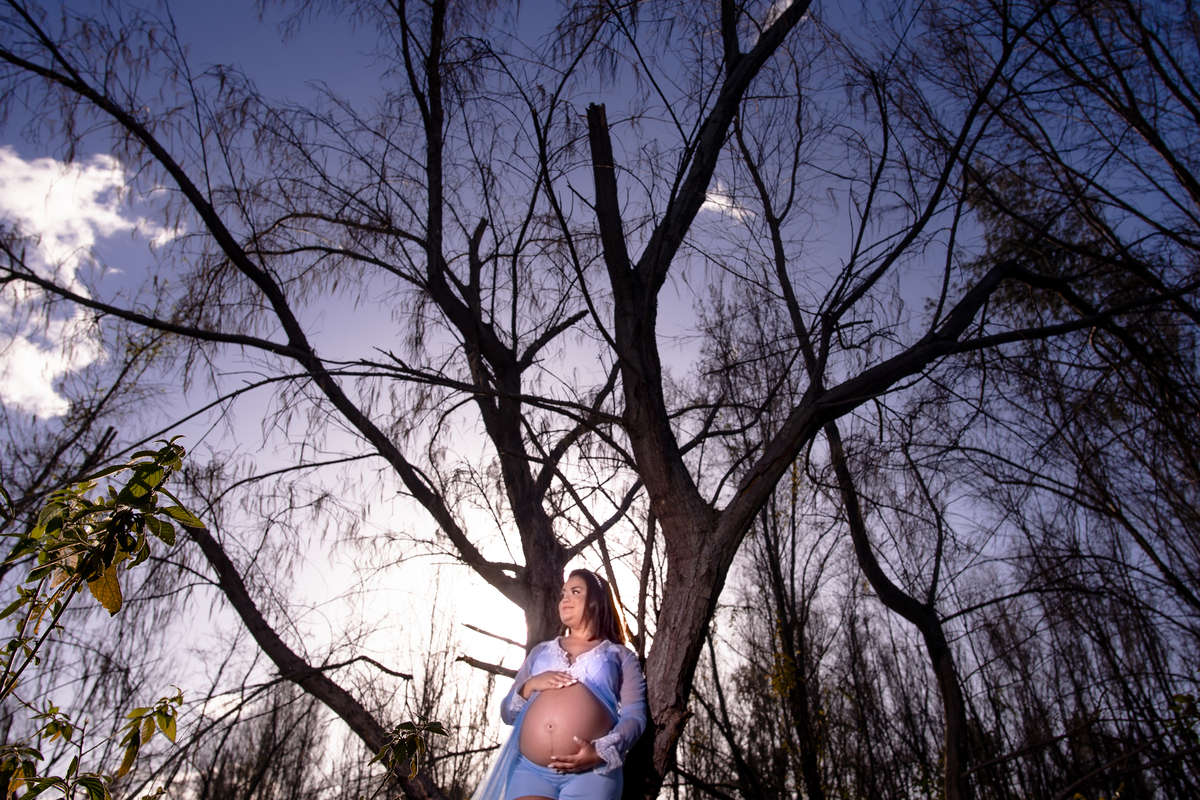 Fotografia gestante no Combuco