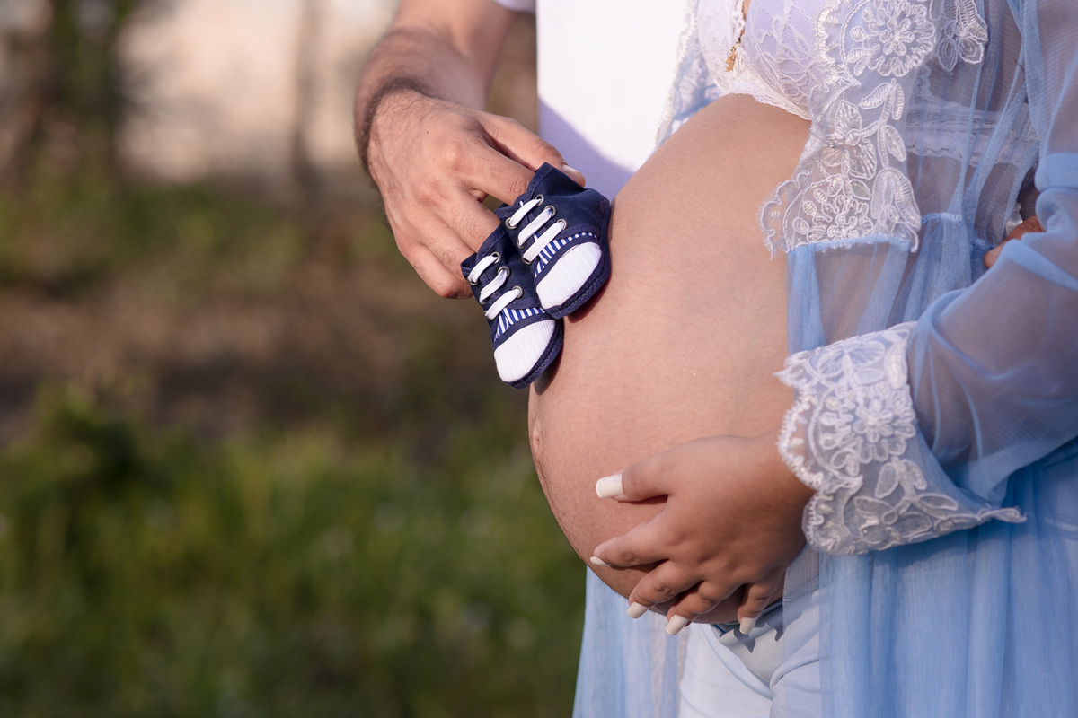 Fotografia gestante no Combuco
