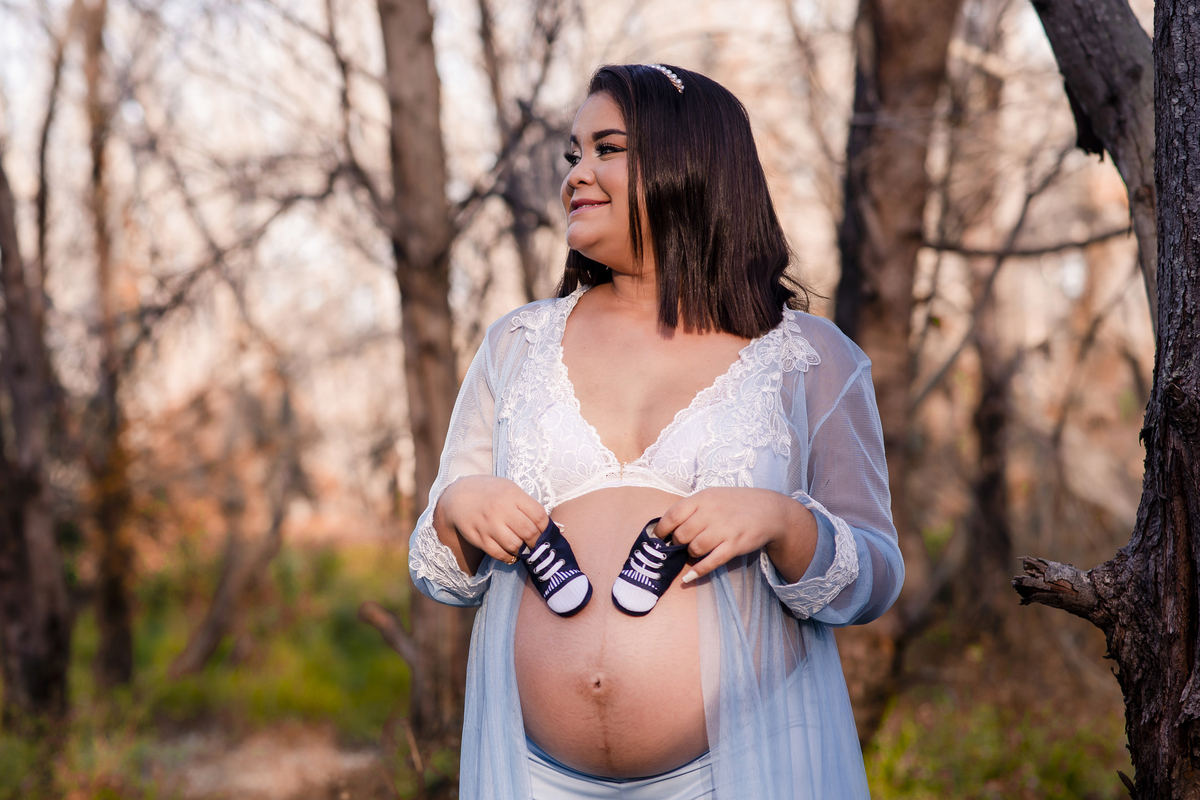 Fotografia gestante no Combuco