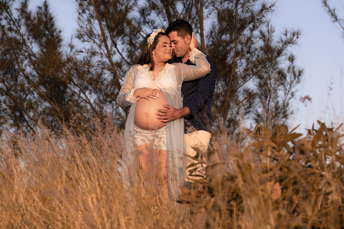 Fotografia gestante no Combuco